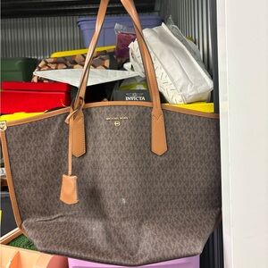 MICHAEL KORS Jane Large Logo Tote Bag